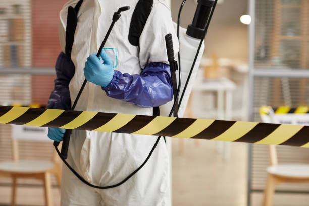 Professional Trauma Scene Cleanup technician working in Pisgah, IA